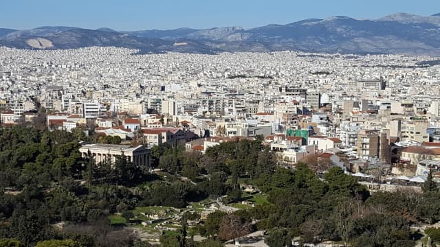 ギリシャ・アテネ市街