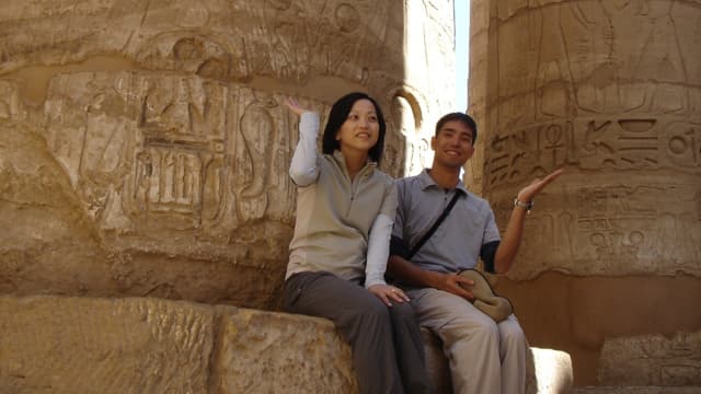 まち旅（旅行、観光）で訪れたエジプト・カルナック神殿