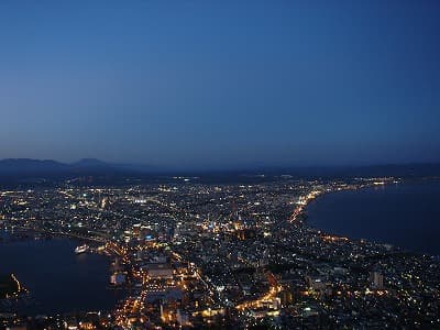 北海道、東北の山旅（登山、トレッキング）、函館山