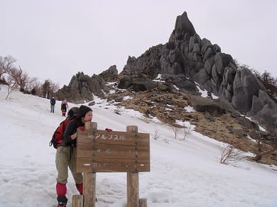 南アルプスの山旅（登山、トレッキング）、地蔵岳