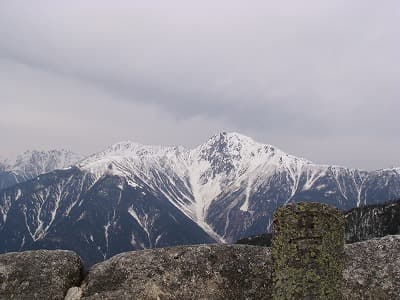 南アルプスの山旅（登山、トレッキング）、赤抜沢ノ頭