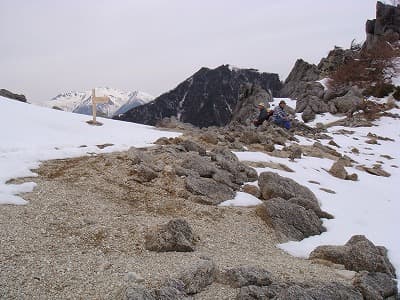 南アルプスの山旅（登山、トレッキング）、薬師岳