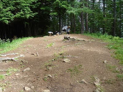 南アルプスの山旅（登山、トレッキング）、奥仙重