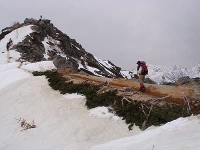 南アルプスの山旅（登山、トレッキング）