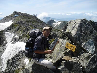 北アルプスの山旅（登山、トレッキング）、富士ノ折立