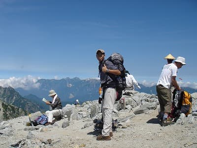 北アルプスの山旅（登山、トレッキング）、真砂岳