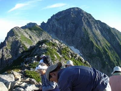 北アルプスの山旅（登山、トレッキング）、前剱