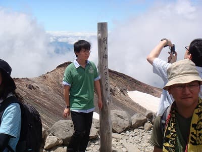 北アルプスの山旅（登山、トレッキング）、乗鞍岳（剣が峰）