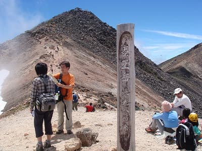 北アルプスの山旅（登山、トレッキング）、乗鞍岳（蚕玉岳）