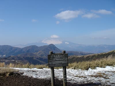明神ヶ岳の山頂