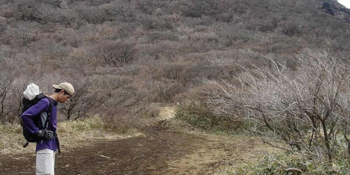 箱根神山の登山道