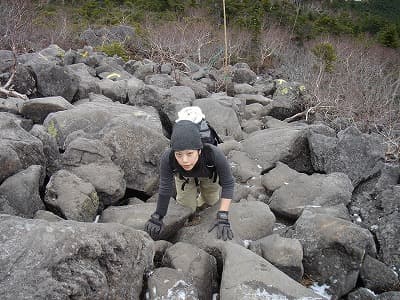 蓼科山登山