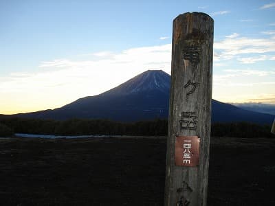 竜ヶ岳山頂