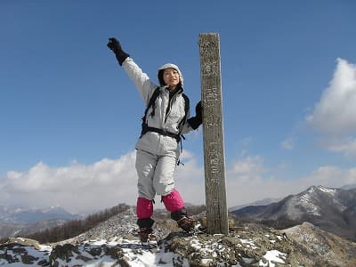 飯盛山の山頂