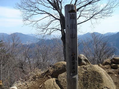 高川山の山頂