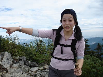 富士山が見えてあれあれ！