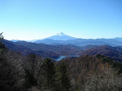 雷岩からの富士山