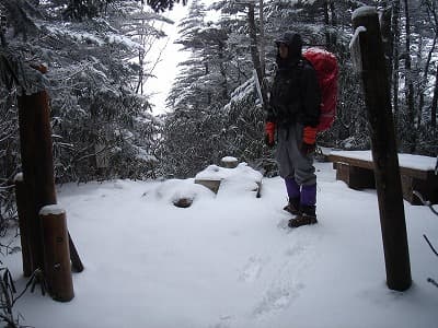 木賊山の山頂