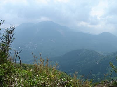 登山道からの景色