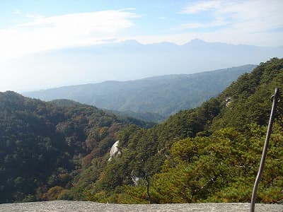 羅漢寺山からの景色