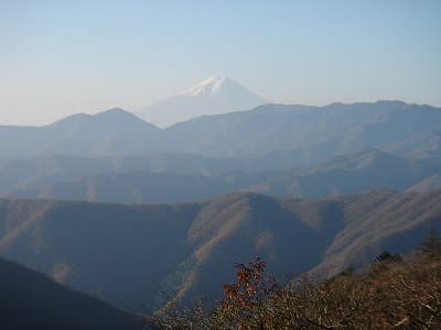 三条ダルミからの富士山