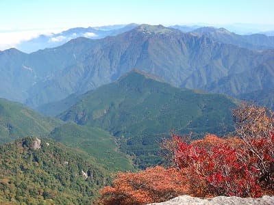 山頂からの眺め