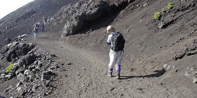 旅行で訪れた観光名所、富士山