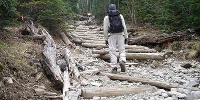 旅行で訪れた観光名所、蓼科山