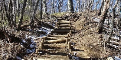 旅行で訪れた観光名所、三頭山