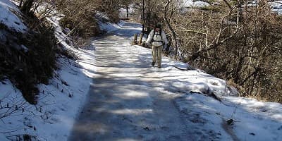 旅行で訪れた観光名所、三ツ峠山