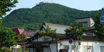 旅行で訪れた観光名所、函館山とその周辺