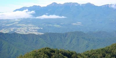 旅行で訪れた観光名所、御座山