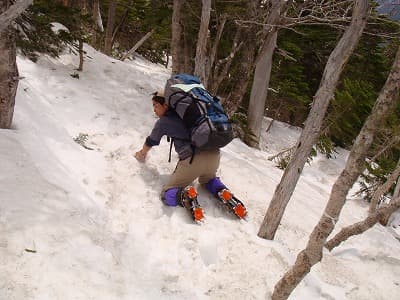 御嶽山を登る