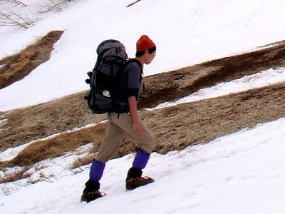 山旅（登山）の歩行