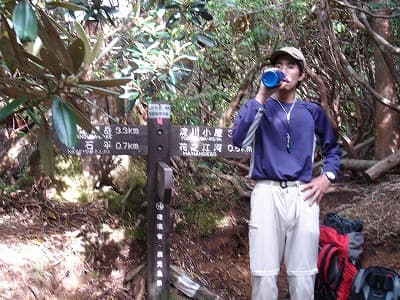 山旅（登山）の水分補給