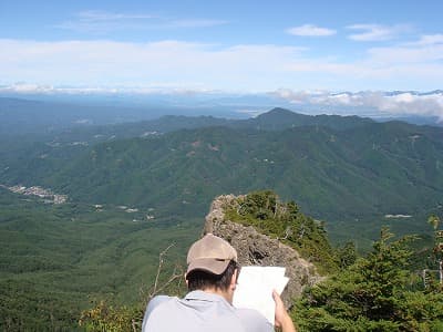 山旅（登山、トレッキング）で地図を読む