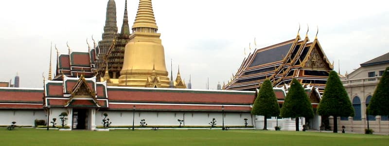 タイ・バンコクの旅行や観光地、王宮とワットプラケオ