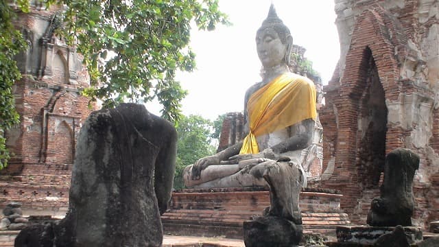 タイ・アユタヤの旅行や観光地、ワット・マハタート