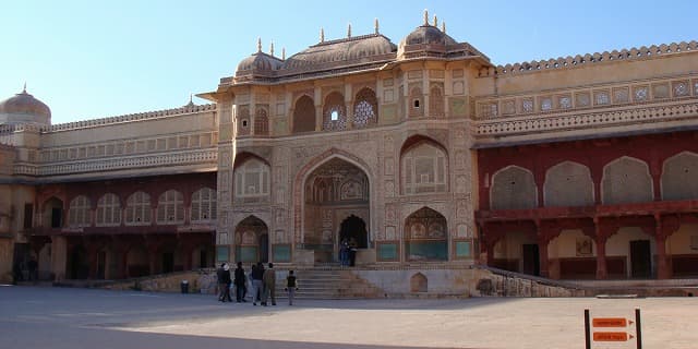 インド・ジャイプルの旅行や観光地、アンベール城