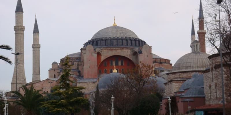 トルコ・イスタンブールの旅行や観光地、アヤソフィア