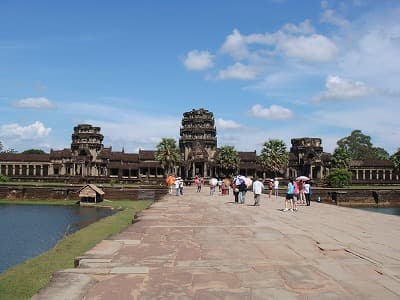 カンボジア・シェムリアップの旅行や観光地、アンコール・ワット