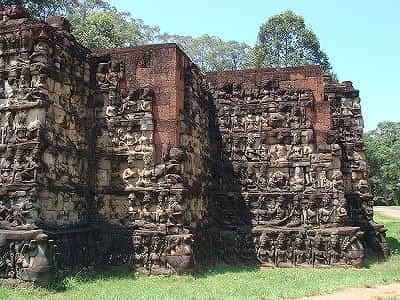 カンボジア・シェムリアップの旅行や観光地、ライ王のテラス