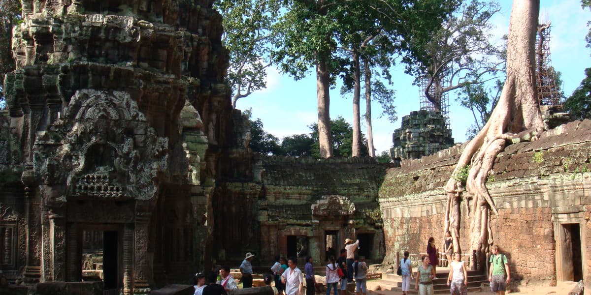 カンボジア・シェムリアップの旅行や観光地、タ・プローム