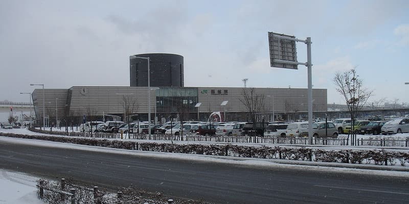 北海道函館市の旅行で訪れた観光名所、函館駅