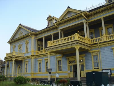 北海道函館市の旅行で訪れた観光名所、旧函館区公会堂