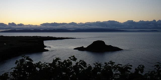 北海道利尻郡の旅行で訪れた観光名所、夕日ヶ丘展望台