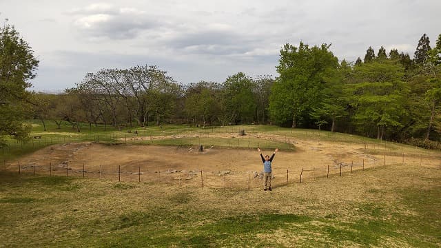 青森県青森市の旅行で訪れた観光名所、小牧野遺跡