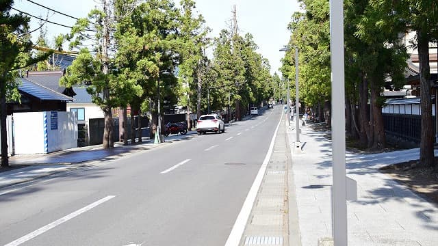 青森県弘前市の旅行で訪れた観光名所、禅林街