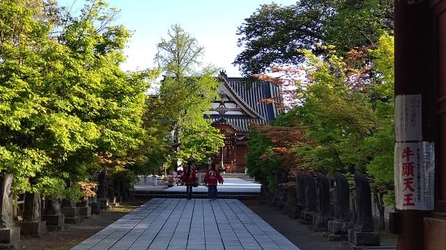 青森県弘前市の旅行で訪れた観光名所、最勝院