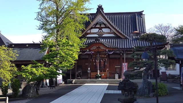 青森県弘前市の旅行で訪れた観光名所、最勝院の本堂